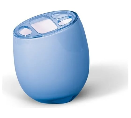 Стакан для зубных щеток Tatkraft REPOSE BLUE 12257 1