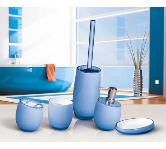 Дозатор для жидкого мыла Tatkraft REPOSE BLUE 12271