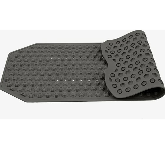 Большой противоскользящий коврик для ванной и душа Tatkraft Secure Black TPR L103xH0, 5xD40 12479 1