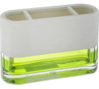 Стакан для зубных щеток Tatkraft TOPAZ GREEN 12691