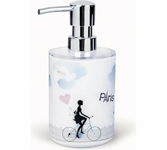 Дозатор для жидкого мыла Tatkraft PARIS MADEMOISELLE ACRYL 3D 19089 1