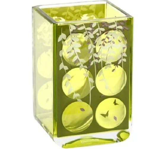 Стакан для ванной комнаты Tatkraft MAGIC Acryl 3D EMERALD 13117