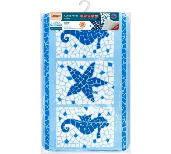 Коврик Tatkraft MARINE MOTIFS ULTRA SOFT 50x80 14916 1