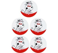 Адгезивный крючок Tatkraft FUNNY CATS Valdek 5 шт 18211к