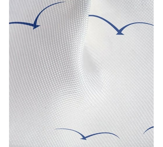 Штора для ванной Tatkraft Seagulls Textile 11281