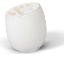 Стакан для зубных щеток Tatkraft REPOSE WHITE 12202