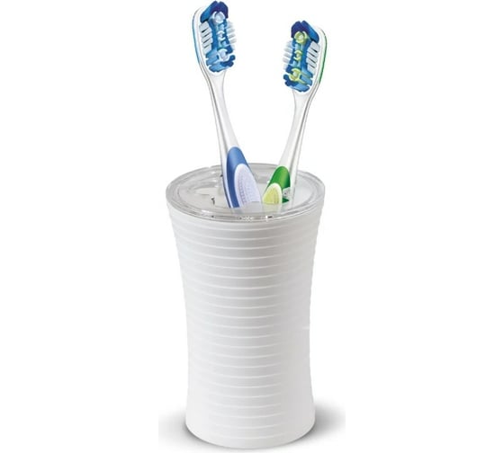 Стакан для зубных щёток Tatkraft BIANCO 12837