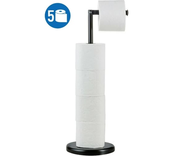 Держатель и накопитель для туалетной бумаги Tatkraft LOIT O19x55 cм 13728