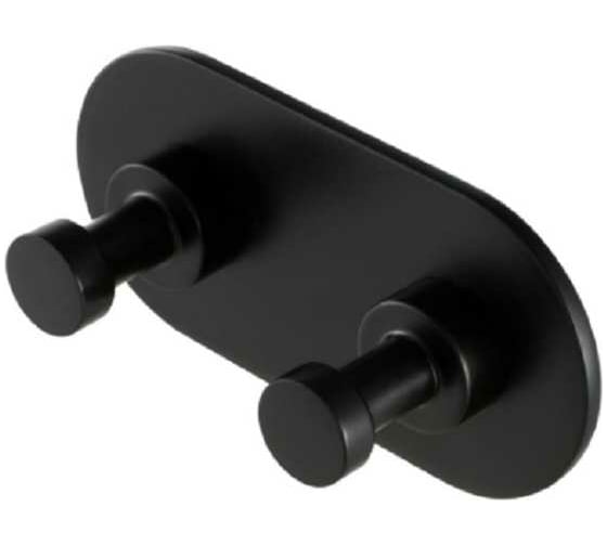 Крючок Geesa Nemox Black 98x34x48 цвет-черный матовый 916515-06