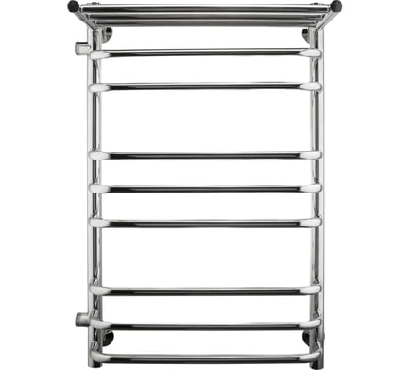 Полотенцесушитель INDIGO Brace c полкой (н.р.1") 80/50 м/о 60 боковое подключение слева LBCW80-50PL-б/п-60