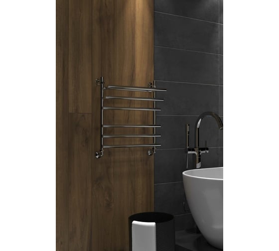 Полотенцесушитель INDIGO Just Shelf (н.р.1") 60/50 (к-1, полиров.) LJSHW60-50