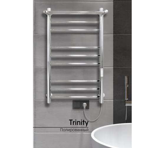 Полотенцесушитель INDIGO Line Trinity с полкой (electro) 80/40 LСLTE80-40PRt