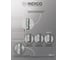 Полотенцесушитель INDIGO Style (electro) 120/10 (скр.монтаж, унив.подкл.R/L, полиров.) LSE120-10Rt 12