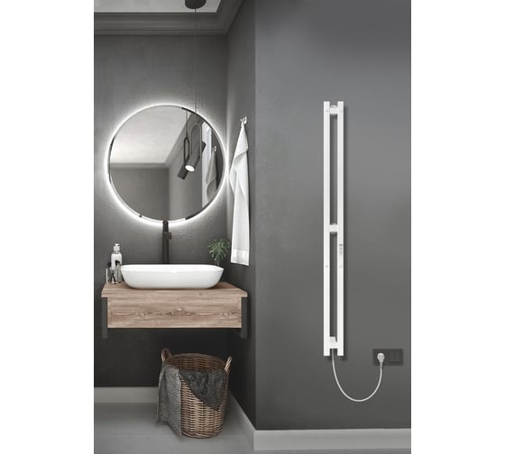 Полотенцесушитель INDIGO Style PRO (electro) 120/10 LSPRE120-10WMRt