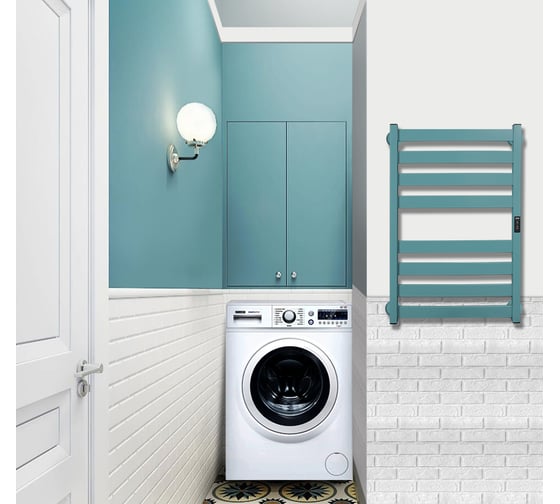 Полотенцесушитель INDIGO Oktava Slim 5 (electro) 80/50 LСLOKS5E80-50CLRt