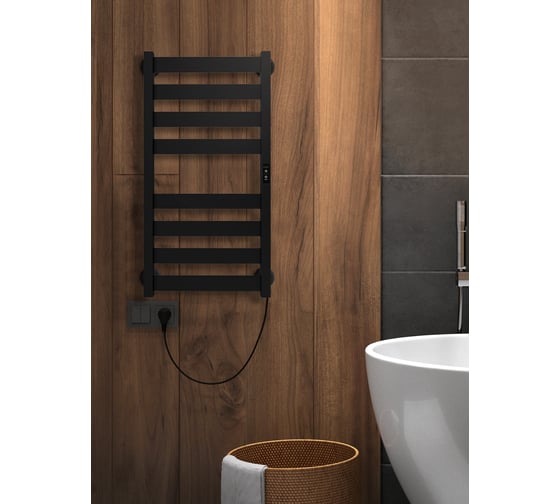 Полотенцесушитель INDIGO Oktava Slim 5 (electro) 80/40 LСLOKS5E80-40BRRt