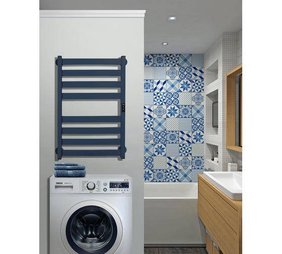 Полотенцесушитель INDIGO Oktava Slim 5 (electro) 80/50 LСLOKS5E80-50MFRt