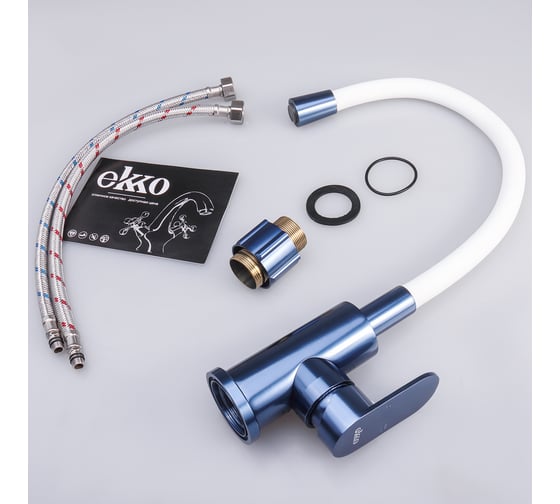 Смеситель для раковины Ekko белый E4223-7