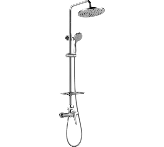 Смеситель для душа Lemark Linara с регулируемой высотой штанги LM0460C 1