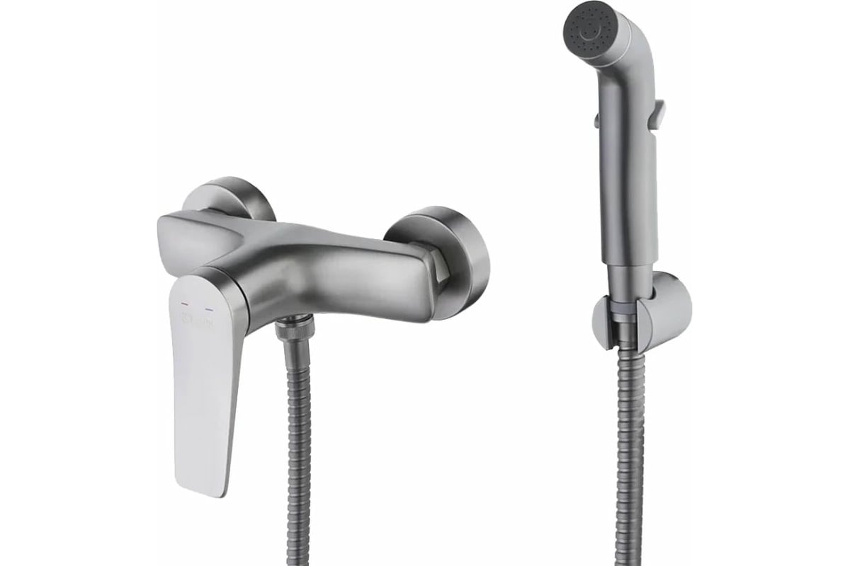 Смеситель с гигиеническим душем Lemark Bronx LM3718GM - выгодная цена ...