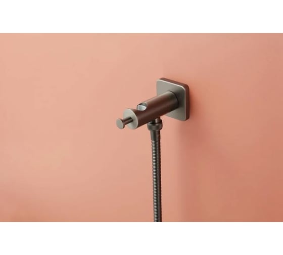 Смеситель с гигиеническим душем Lemark Bronx встраиваемый LM3719GM