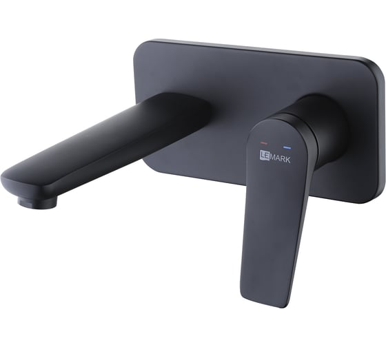 Смеситель для раковины Lemark Bronx встраиваемый LM3726BL
