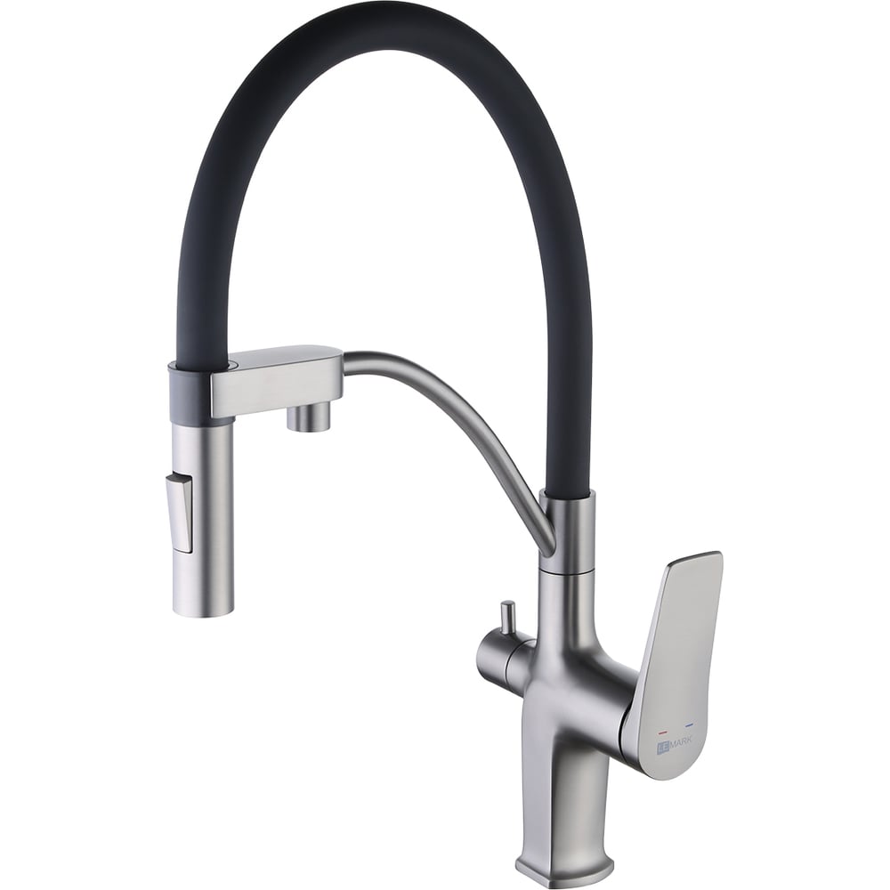 Смеситель для кухни Lemark Bronx с подключением к фильтру с питьевой ...