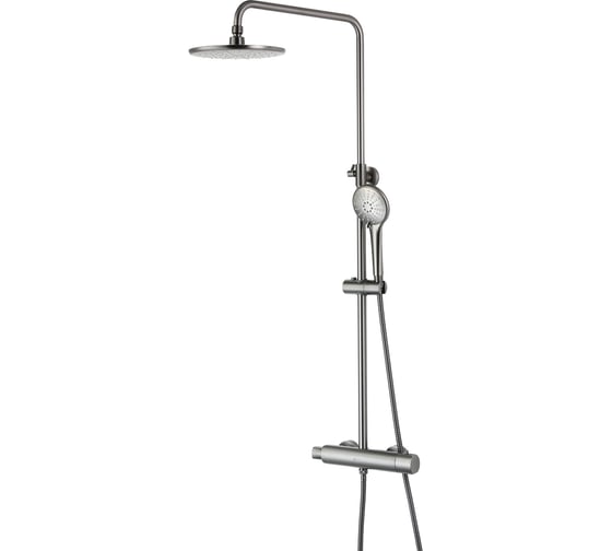Смеситель для душа Lemark Bronx термостатический LM3770GM