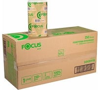 Бумажное полотенце Focus ECO листовое 1-слой, 250 лист/уп15, 230x210 мм, V-сложения, белое H-5049978n