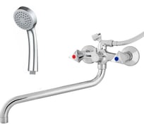 Смеситель для ванны Melodia della vita Dinatro Rus длинный излив, люкс керамика MDV40141R 65333