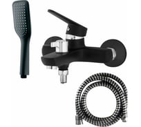 Смеситель для ванны Melodia della vita Moderno Black картридж д.35 мм, короткий излив MDV35140_bk 65362