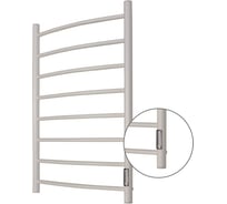 Электрический полотенцесушитель Melodia della vita Classica Electro 50х80 П8 cухой ТЭН 99 Вт, встр.диммер, белый 49464
