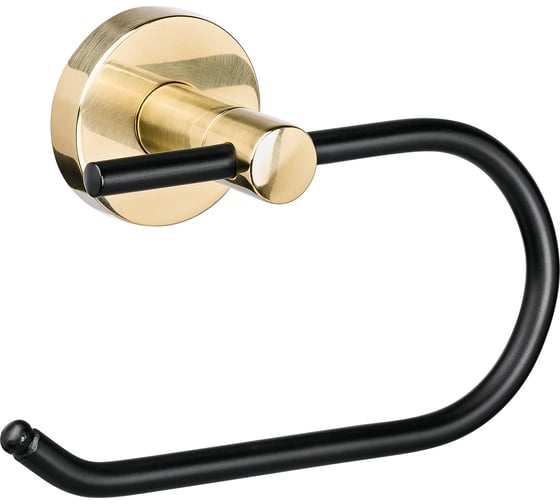 Держатель для туалетной бумаги Moroshka Oro Nero открытый 925-105-01 1