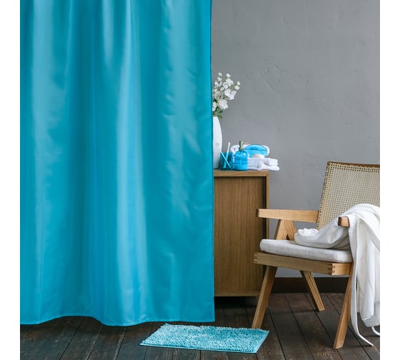 Дозатор для жидкого мыла Moroshka Bright colors 8x8х17,5 см., цвет бирюзовый 917-308-02