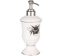 Дозатор для жидкого мыла Moroshka Buzz Fauna, 7,7x7,7x19 см., цвет белый 927-308-01