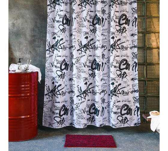 Дозатор для жидкого мыла Moroshka Graffity 8x8х17,5 см., цвет прозрачный 916-308-02