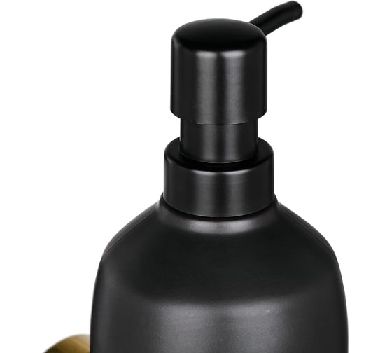 Настенный дозатор для жидкого мыла Moroshka Oro Nero 925-107-01