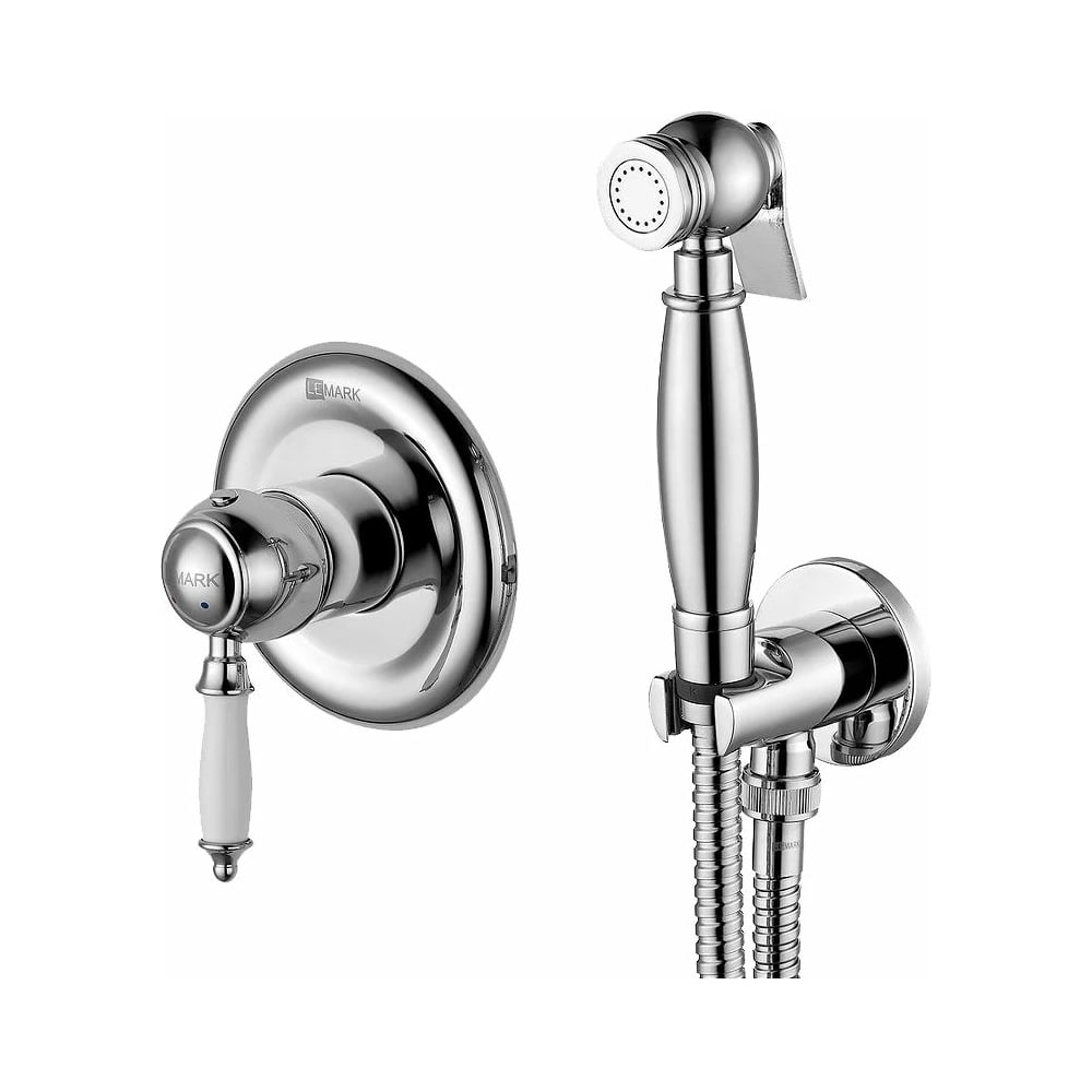 Смеситель с гигиеническим душем Lemark Villa встраиваемый LM4819C ...