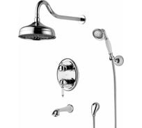 Смеситель для ванны и душа Lemark Villa встраиваемый LM4822C