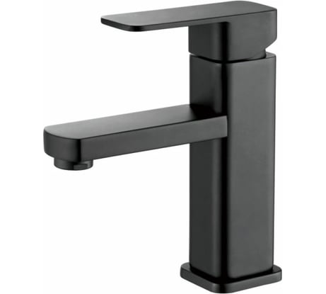 Смеситель для умывальника Ledeme картридж 35 мм., с гайкой, черный L1033B 808470