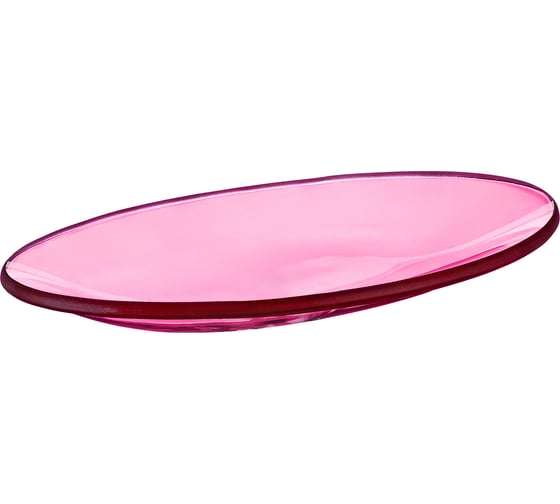 Мыльница Moroshka Bright Colors 10,5x15x1,5 см., цвет розовый 917-311-04