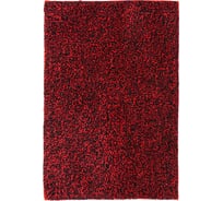 Мягкий коврик для ванной комнаты Moroshka Graffity 40x60 см., цвет красный черный 916-303-01