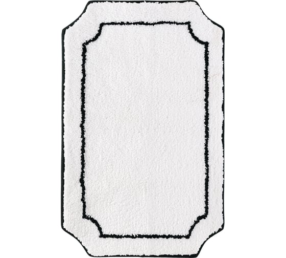 Мягкий коврик для ванной комнаты Moroshka Buzz Fauna 50x80 см., цвет белый 927-303-01