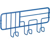 Планка Moroshka Infinity с крючками, 24,9x3,3x10,1 см, цвет синий 907-013-01