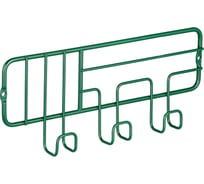 Планка Moroshka Infinity с крючками, 24,9x3,3x10,1 см, цвет зеленый 907-013-02