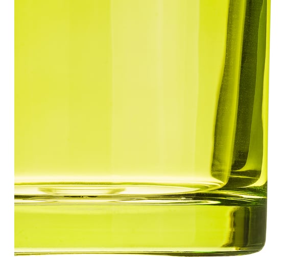 Стакан для зубных щеток Moroshka Bright Colors 8x8х10,5 см., цвет зеленый 917-312-01