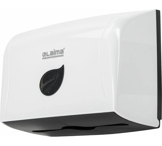 Диспенсер для полотенец LAIMA PROFESSIONAL ECO система H3, V-сложения, белый, ABS-пластик 606548