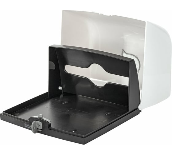 Диспенсер для полотенец LAIMA PROFESSIONAL ECO система H3, V-сложения, белый, ABS-пластик 606548