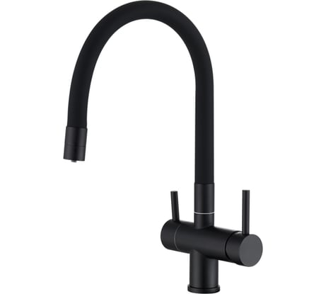 Кухонный смеситель EMAR ЕС - 3015 black