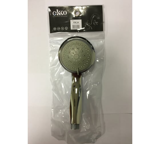 Лейка для душа Ekko хром ek24